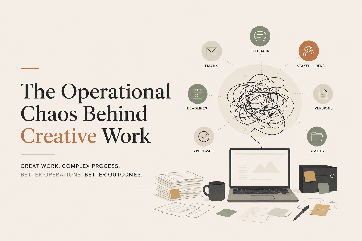 creative excellence often depends less on talent and more on operations.